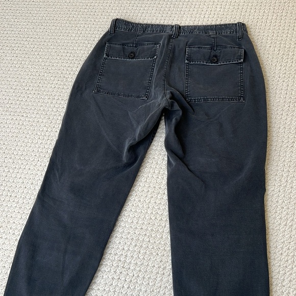 Gap girlfriend crop canvas pants size 4 - Picture 4 of 7